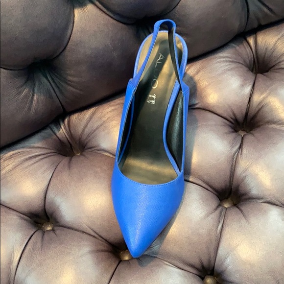 Blue Aldo Heels - Size 8 - Picture 3 of 3